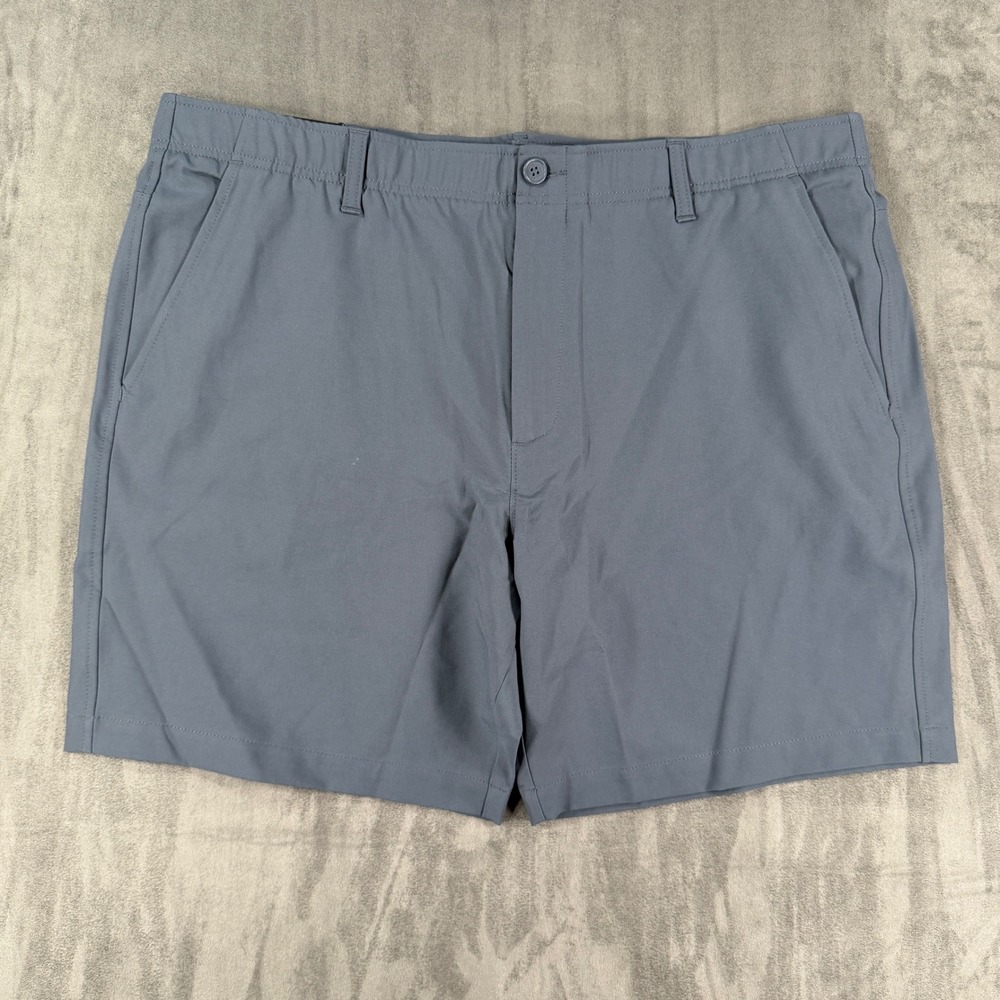 $70 NEW Under Armour Drive 8 Inch Golf Shorts Mens 42 Blue Gray 1388040-044 NWT